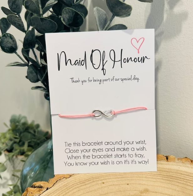 Maid Of Honour Wish Bracelet