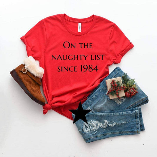 Naughty Or Nice List Tshirt