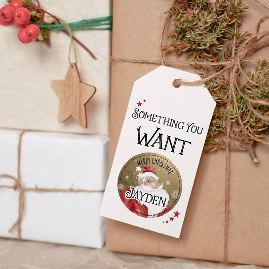 Personalised Christmas Something You Need Gift Tags