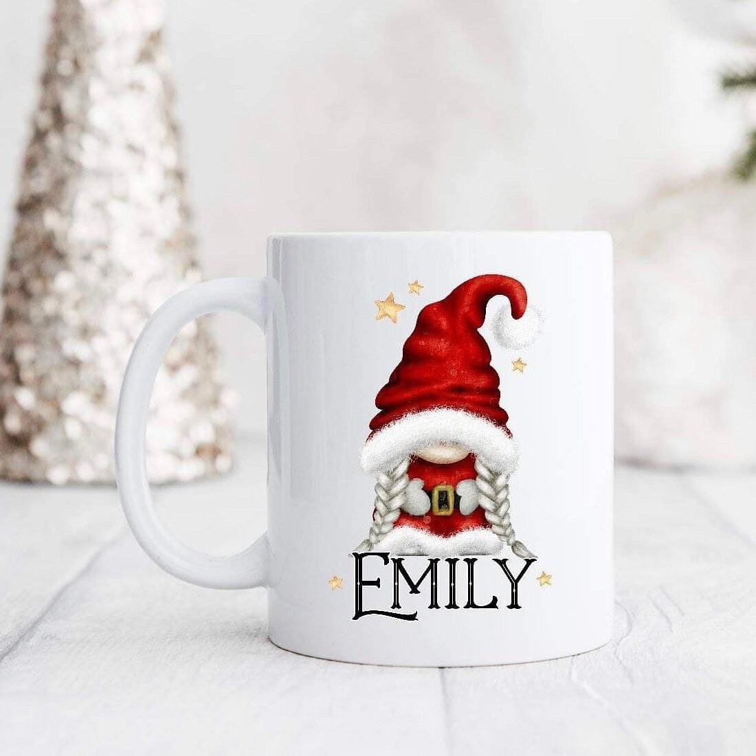 Personalised Christmas Santa Mug