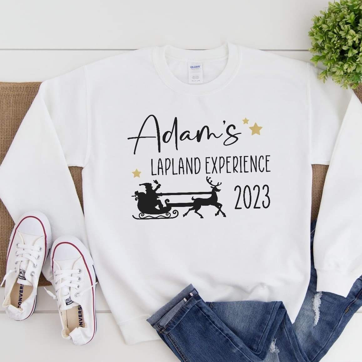 Personalised Lapland Christmas Experience Jumper