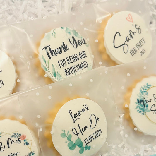 Personalised Hen Party Biscuits